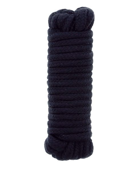 Чёрная веревка для связывания BONDX LOVE ROPE - 5 м. - Dream Toys - купить с доставкой в Нижнем Тагиле