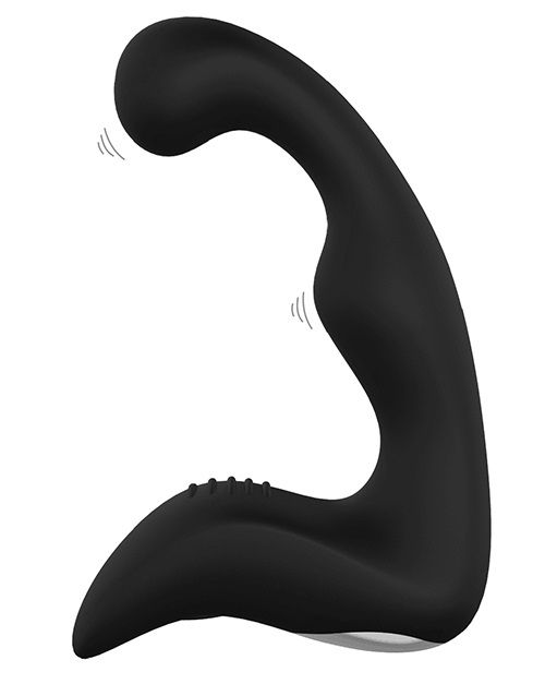 Чёрный перезаряжаемый массажёр простаты BOOTY PLEASER - Dream Toys - в Нижнем Тагиле купить с доставкой