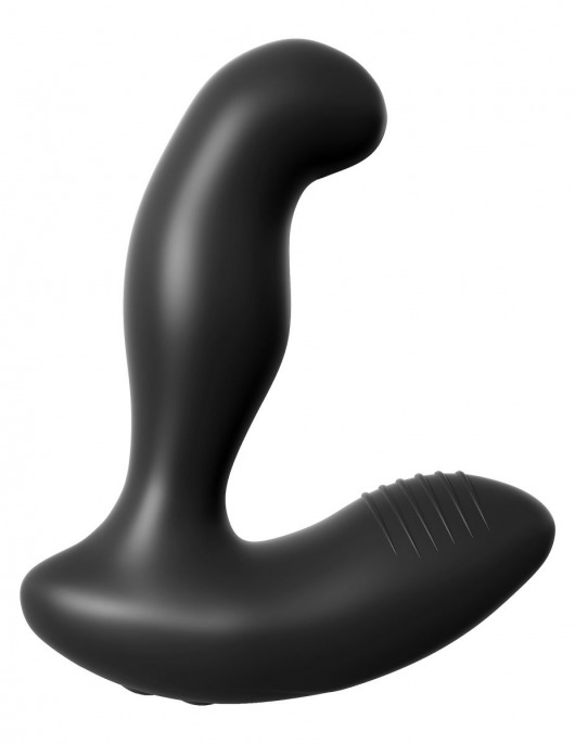 Черный массажер простаты Electro Stim Prostate Vibe с электростимуляцией - 13,3 см. - Pipedream - купить с доставкой в Нижнем Тагиле