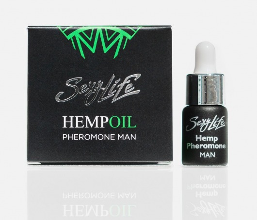 Мужские духи с феромонами Sexy Life HEMPOIL man - 5 мл. -  - Магазин феромонов в Нижнем Тагиле