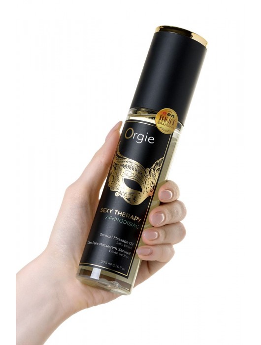 Минеральное массажное масло Orgie Sexy Therapy Afrodisiac - 200 мл. - ORGIE - купить с доставкой в Нижнем Тагиле