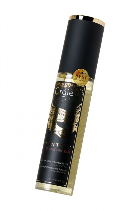 Растительное массажное масло Orgie Tantric Divine Nectar - 200 мл. - ORGIE - купить с доставкой в Нижнем Тагиле