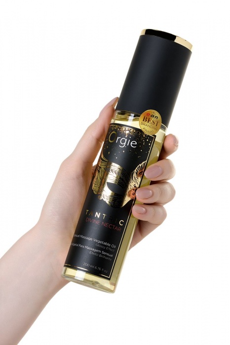 Растительное массажное масло Orgie Tantric Divine Nectar - 200 мл. - ORGIE - купить с доставкой в Нижнем Тагиле