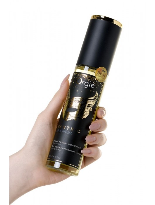 Растительное массажное масло Orgie Tantric Love Ritual - 200 мл. - ORGIE - купить с доставкой в Нижнем Тагиле