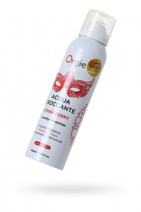 Шипучая увлажняющая пена для чувственного массажа Orgie Acqua Croccante - 150 мл. - ORGIE - купить с доставкой в Нижнем Тагиле