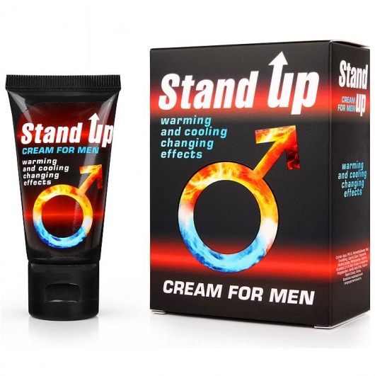 Возбуждающий крем для мужчин Stand Up - 25 гр. - Биоритм - купить с доставкой в Нижнем Тагиле