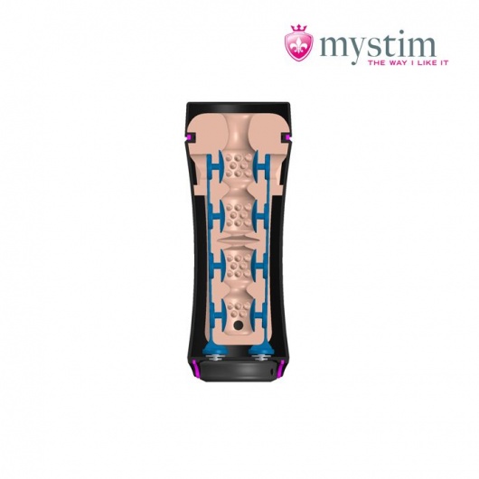 Мастурбатор-анус Opus E Donut с возможностью подключения электростимуляции - MyStim - купить с доставкой в Нижнем Тагиле