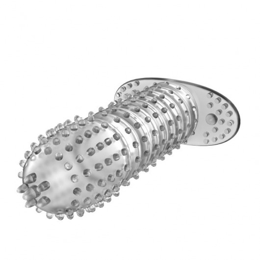 Закрытая прозрачная насадка Crystal sleeve - 12 см. - Erowoman-Eroman - в Нижнем Тагиле купить с доставкой