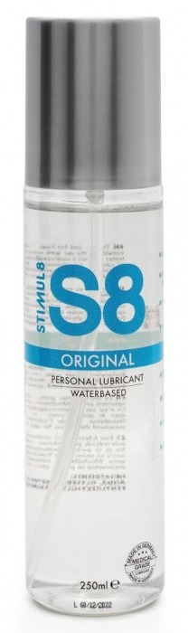 Универсальный лубрикант на водной основе S8 Original Lubricant - 250 мл. - Stimul8 - купить с доставкой в Нижнем Тагиле