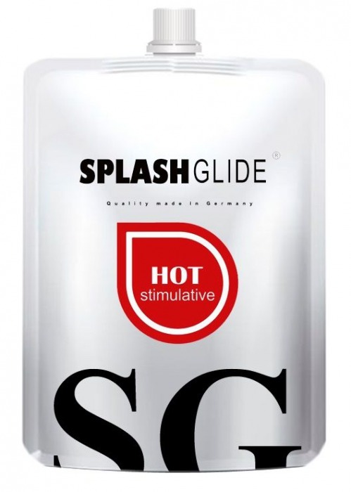 Возбуждающий лубрикант на водной основе Splashglide Hot Stimulative - 100 мл. - Splashglide - купить с доставкой в Нижнем Тагиле