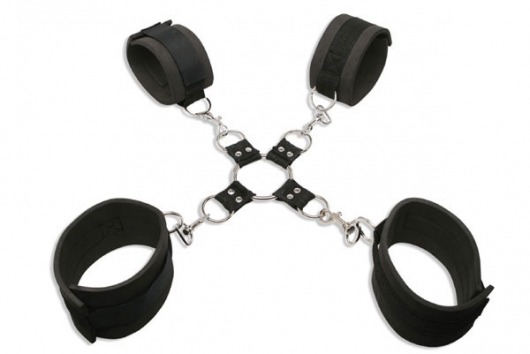 Наручники и наножники с фиксацией Extreme Hog-Tie Kit - Pipedream - купить с доставкой в Нижнем Тагиле