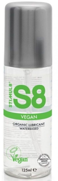 Веганский лубрикант на водной основе S8 Vegan Lube - 125 мл. - Stimul8 - купить с доставкой в Нижнем Тагиле