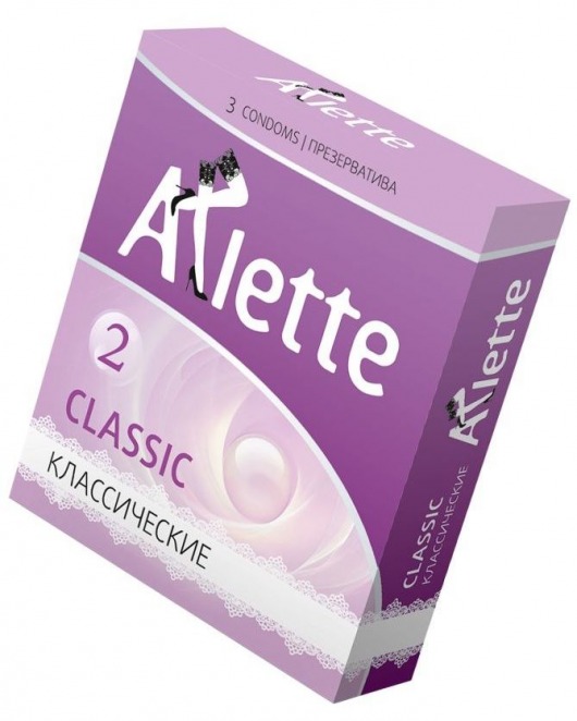 Классические презервативы Arlette Classic - 3 шт. - Arlette - купить с доставкой в Нижнем Тагиле
