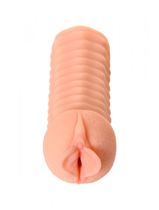 Мастурбатор-вагина ELEGANCE с ребрами на поверхности - KOKOS - в Нижнем Тагиле купить с доставкой