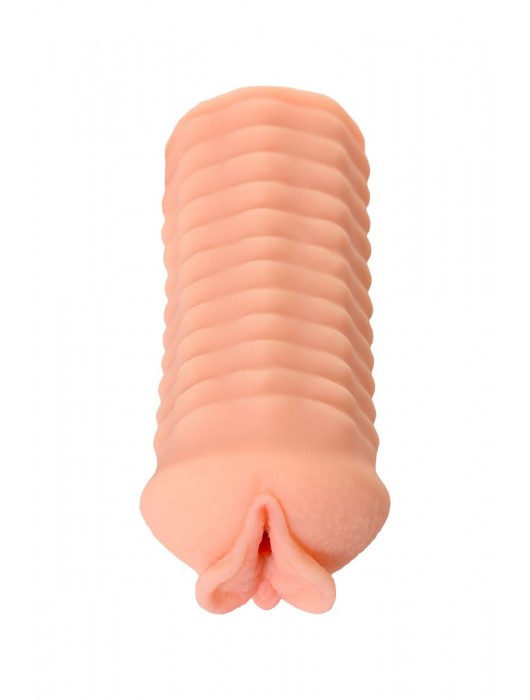 Мастурбатор-вагина ELEGANCE с ребрами на поверхности - KOKOS - в Нижнем Тагиле купить с доставкой