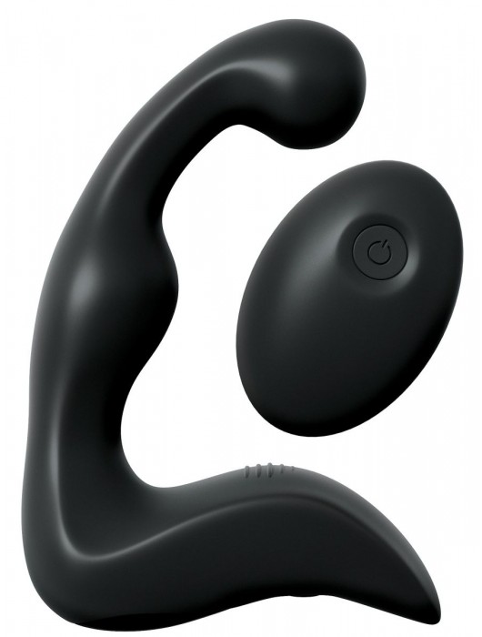 Черный вибромассажер простаты с пультом ДУ Control P-Spot Pro - Pipedream - в Нижнем Тагиле купить с доставкой