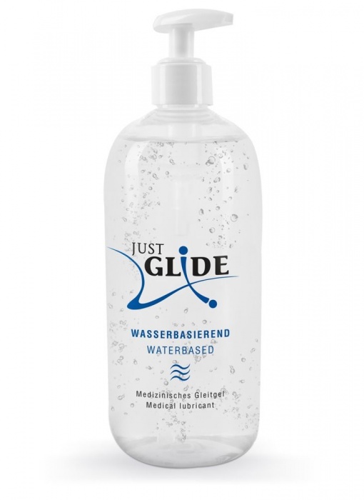 Гель-смазка на водной основе Just Glide с дозатором - 500 мл. - Orion - купить с доставкой в Нижнем Тагиле
