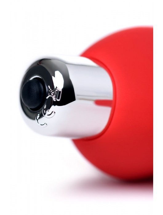 Красный силиконовый вибростимулятор простаты Proman - 12,5 см. - ToyFa - в Нижнем Тагиле купить с доставкой