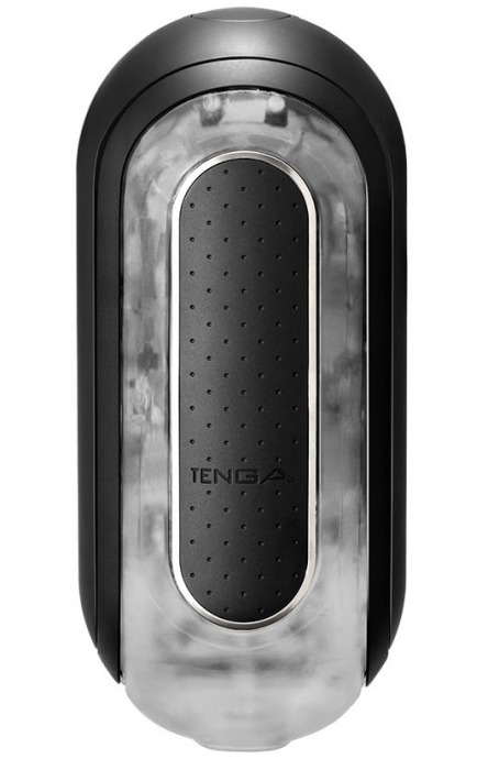 Черный мастурбатор Flip Zero с вибрацией - Tenga - в Нижнем Тагиле купить с доставкой
