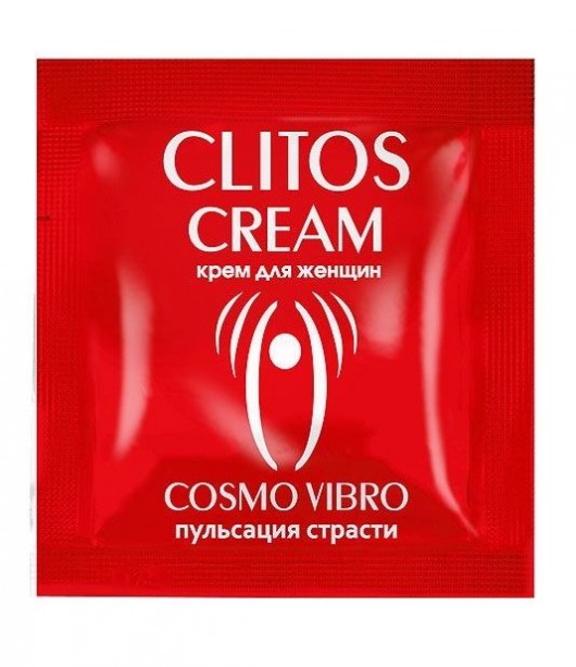 Пробник возбуждающего крема для женщин Clitos Cream - 1,5 гр. - Биоритм - купить с доставкой в Нижнем Тагиле