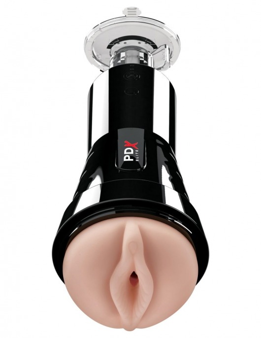 Телесный вибромастурбатор-вагина Cock Compressor Vibrating Stroker - Pipedream - в Нижнем Тагиле купить с доставкой