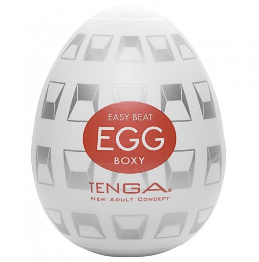 Мастурбатор-яйцо EGG Boxy - Tenga - в Нижнем Тагиле купить с доставкой