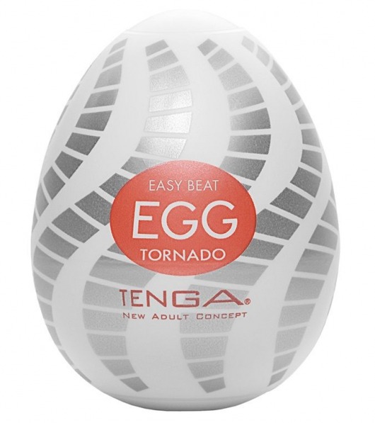Мастурбатор-яйцо EGG Tornado - Tenga - в Нижнем Тагиле купить с доставкой