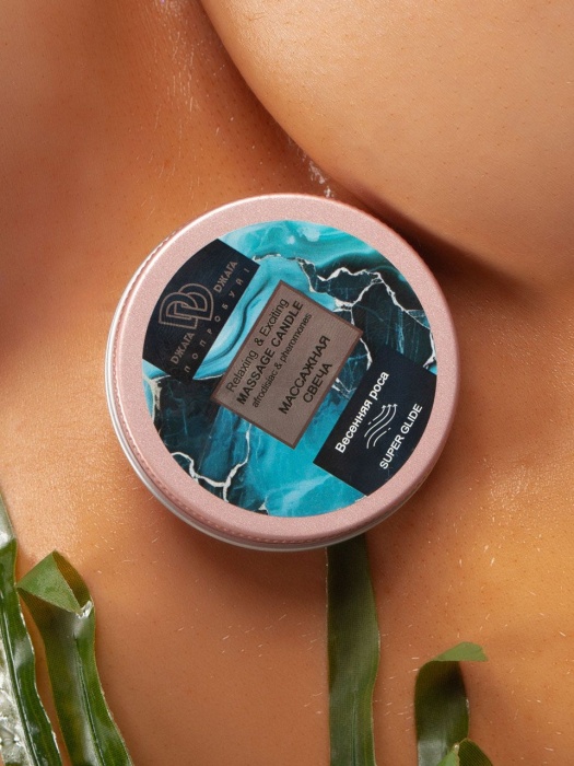 Массажная свеча  Весенняя роса - БиоМед - купить с доставкой в Нижнем Тагиле