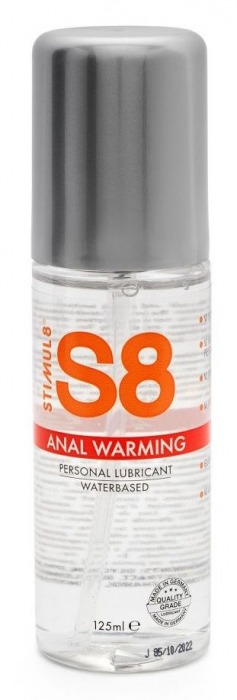 Согревающий анальный лубрикант Stimul8 Warming Anal Lube - 125 мл. - Stimul8 - купить с доставкой в Нижнем Тагиле