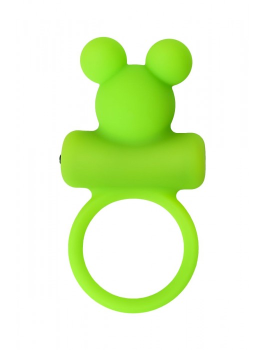 Зеленое виброкольцо на пенис A-Toys - A-toys - в Нижнем Тагиле купить с доставкой