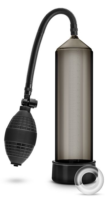 Черная вакуумная помпа VX101 Male Enhancement Pump - Blush Novelties - в Нижнем Тагиле купить с доставкой