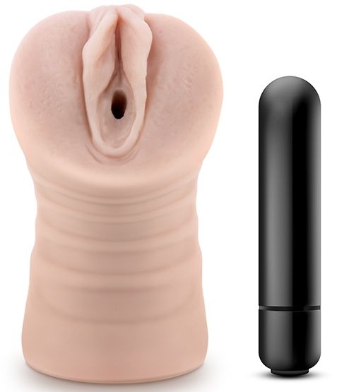 Телесный мастурбатор-вагина Rain - Blush Novelties - в Нижнем Тагиле купить с доставкой