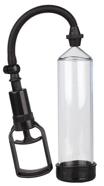 Прозрачная вакуумная помпа TRIGGER HANDLE PENIS PUMP - Dream Toys - в Нижнем Тагиле купить с доставкой