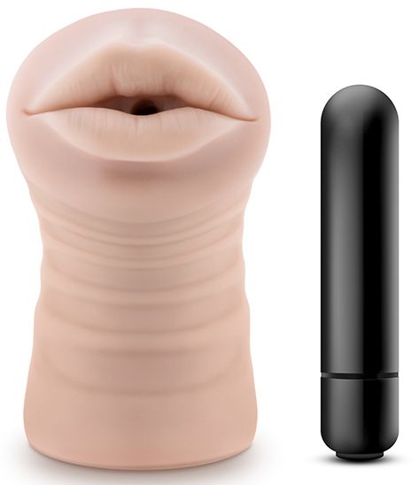 Телесный мастурбатор-ротик Skye - Blush Novelties - в Нижнем Тагиле купить с доставкой