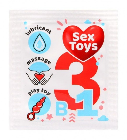 Гель-лубрикант на водной основе Sex Toys - 4 гр. - Биоритм - купить с доставкой в Нижнем Тагиле