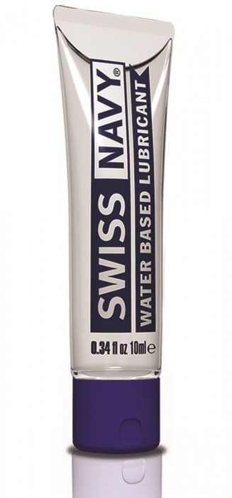 Лубрикант Swiss Navy Water Based Lube на водной основе - 10 мл. - Swiss navy - купить с доставкой в Нижнем Тагиле