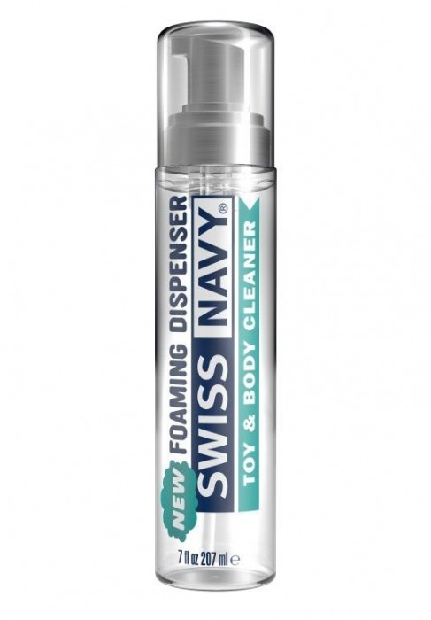 Очищающая пенка для игрушек и тела Swiss Navy Toy   Body Cleaner Foamer - 207 мл. - Swiss navy - купить с доставкой в Нижнем Тагиле