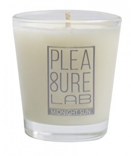 Массажная свеча Midnight Sun с ароматом инжира - 50 мл. - Pleasure Lab - купить с доставкой в Нижнем Тагиле