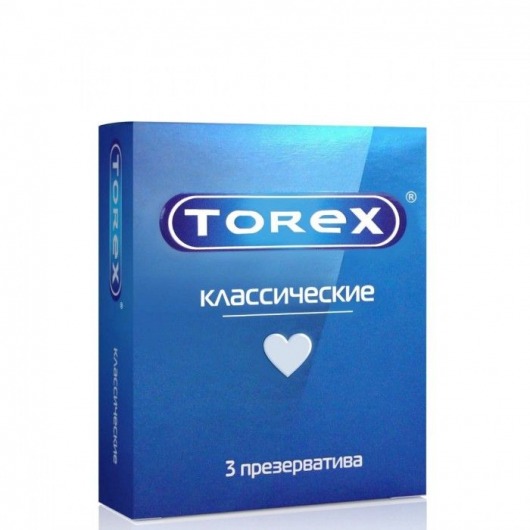 Гладкие презервативы Torex  Классические  - 3 шт. - Torex - купить с доставкой в Нижнем Тагиле