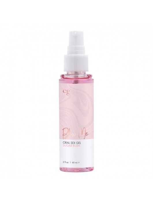 Гель для орального секса Sugar Rush с ароматом сладкой ваты - 60 мл. - CG - купить с доставкой в Нижнем Тагиле