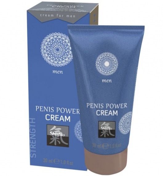 Возбуждающий крем для мужчин Penis Power Cream - 30 мл. - Shiatsu - купить с доставкой в Нижнем Тагиле