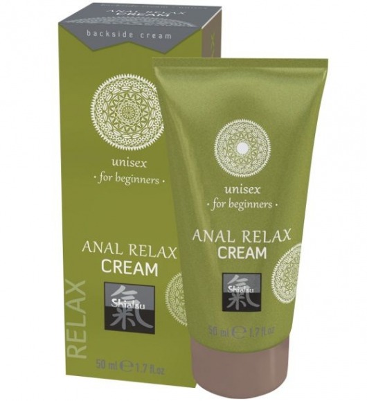 Анальный крем Anal Relax Cream - 50 мл. - Shiatsu - купить с доставкой в Нижнем Тагиле