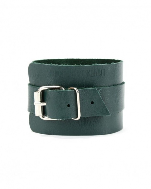 Наручники изумрудного цвета Ladys Arsenal - БДСМ Арсенал - купить с доставкой в Нижнем Тагиле