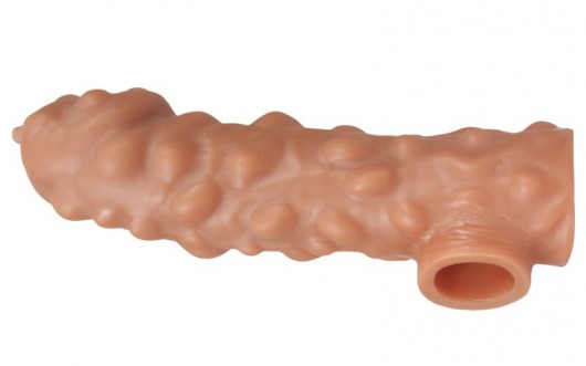 Насадка на фаллос с крупными бугорками EXTREME SLEEVE - 15,6 см. - KOKOS - в Нижнем Тагиле купить с доставкой
