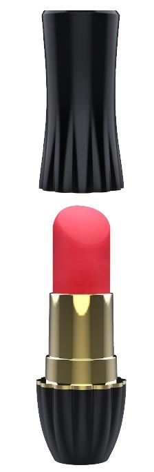 Клиторальный стимулятор-помада LIPSTICK - 9,3 см. - Dream Toys - купить с доставкой в Нижнем Тагиле