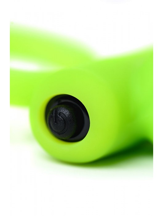 Зеленое эрекционное виброкольцо на пенис Cock Ring - A-toys - в Нижнем Тагиле купить с доставкой