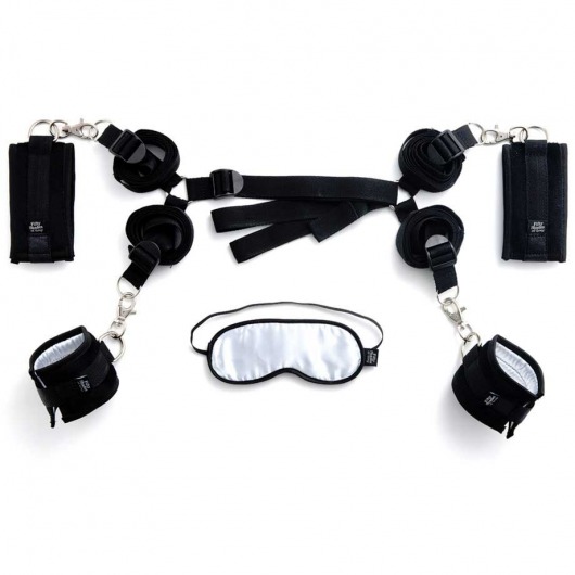 Комплект бондажа Under The Bed Restraints Kit - Fifty Shades of Grey - купить с доставкой в Нижнем Тагиле