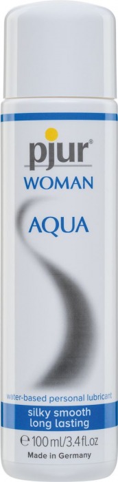 Лубрикант на водной основе pjur WOMAN Aqua - 100 мл. - Pjur - купить с доставкой в Нижнем Тагиле