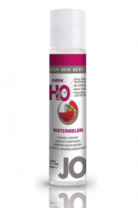 Лубрикант с ароматом арбуза JO Flavored Watermelon - 30 мл. - System JO - купить с доставкой в Нижнем Тагиле