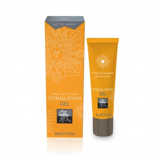 Возбуждающий интимный гель STIMULATION GEL Ginger   Cinnamon - 30 мл. - Shiatsu - купить с доставкой в Нижнем Тагиле